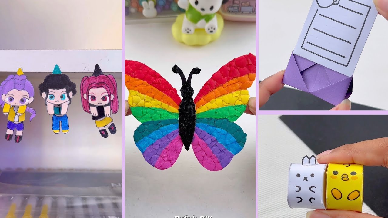 1 Minute craft challenge / Miniature DIY/ Organizers & Life saving ...