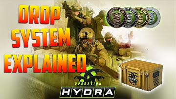 DROP SYSTEM EXPLAINED - OPERATION HYDRA CS:GO