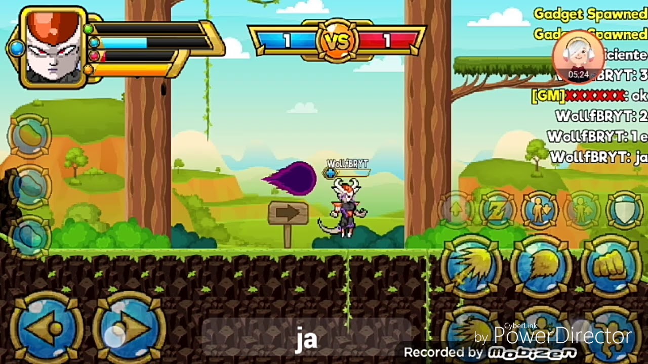 A batalha entre Arcold e Dark Hakkai