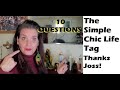 THE SIMPLE CHIC LIFE TAG! 10 Perfume Questions [2021]