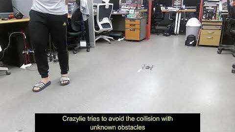 Collision-free formation control of multiple nano-quadrotors (Crazyflies)