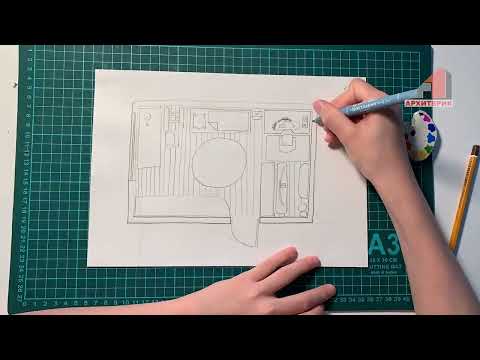 Как подростку НАЧЕРТИТЬ ПЛАН СВОЕЙ КОМНАТЫ с нуля 🎓
