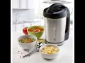 Soup maker mandineeasy soup velout aux courgettes