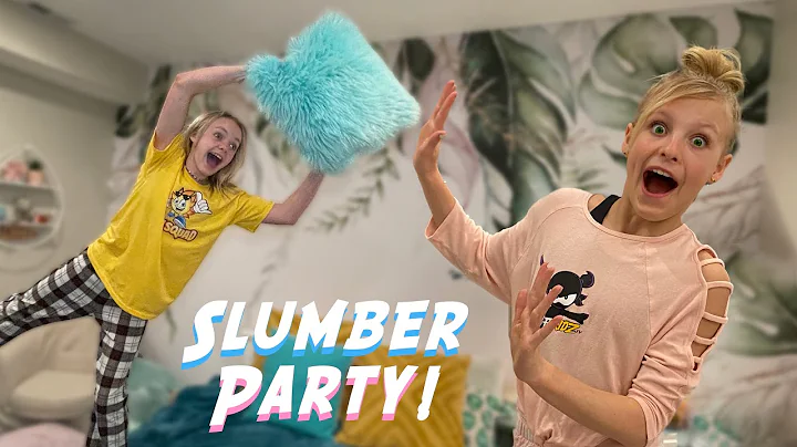 SLEEPOVER PRANKS! Best Friends Jazzy and Payton