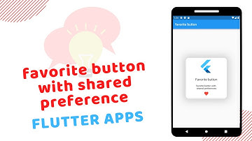 favorite button with shared preference flutter