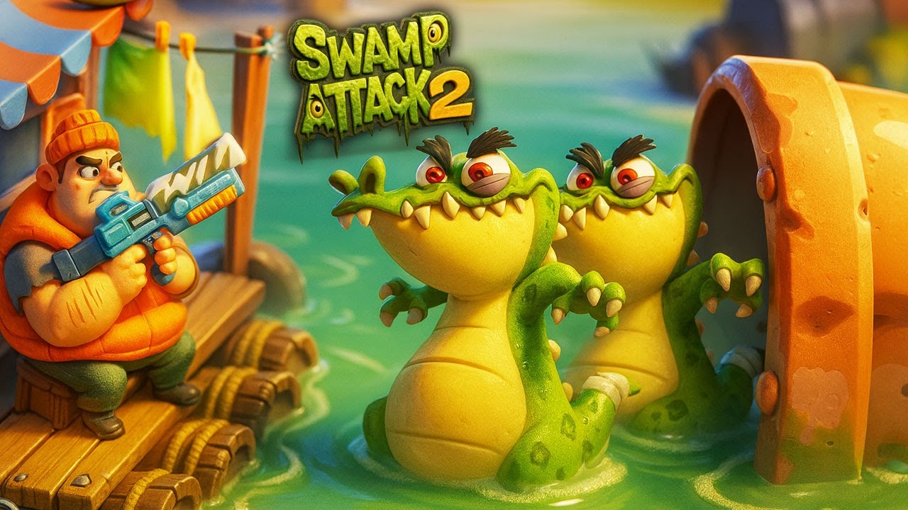 БОЛОТНАЯ АТАКА - ДЫРА из АДА / Swamp Attack 2