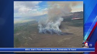 Rocky Fire in Tooele County grows to 1,300 acres before being contained