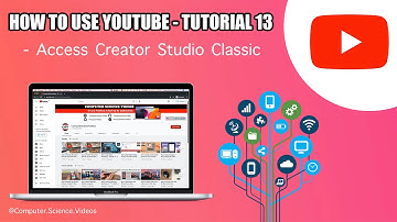 How to USE YouTube - Access Your YouTube Creator Studio Classic | Tutorial 13