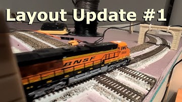 N Scale Layout Update #1