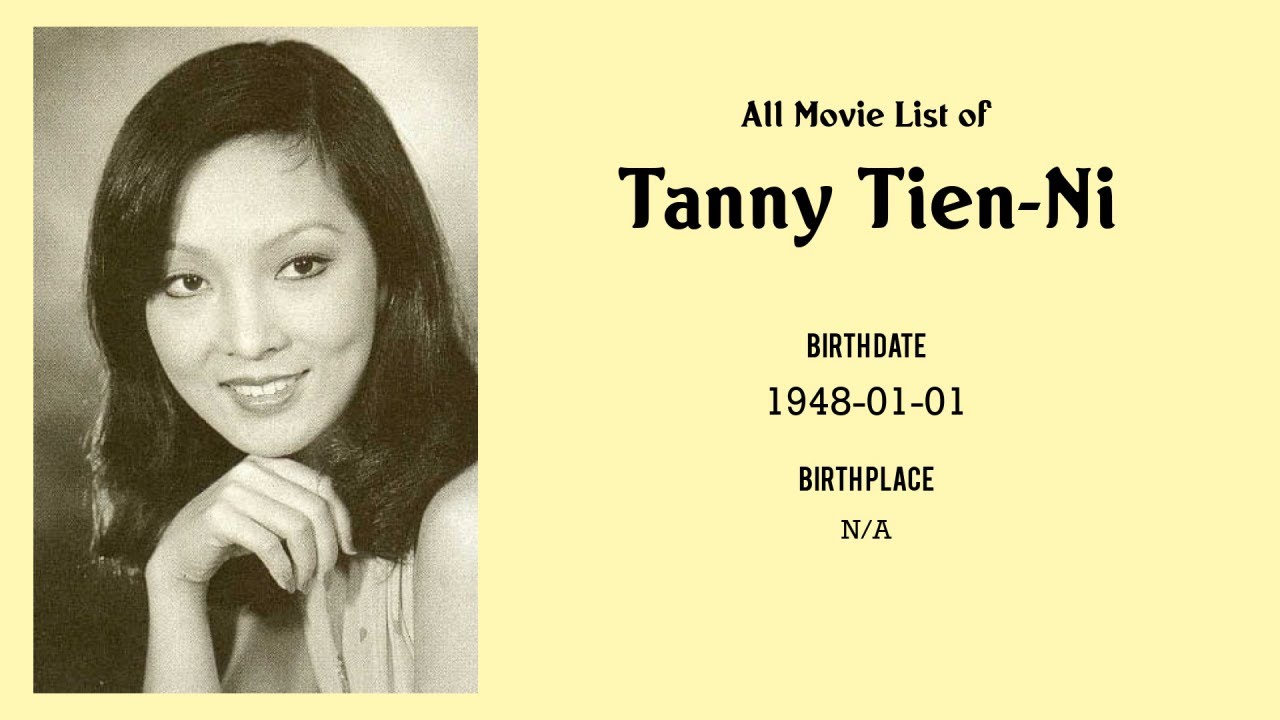 Tanny Tien-Ni Movies list Tanny Tien-Ni| Filmography of Tanny Tien-Ni