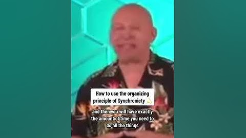 Bashar - How to use the organizing principle of synchronicity