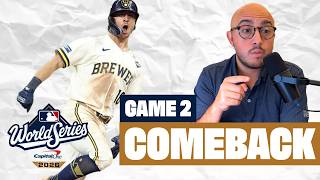 Brewers comeback AGAIN: Inside erasing a 4-0 deficit in the World Series