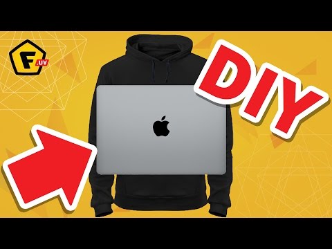 HOE MAAK JE EEN LAPTOP TAS VAN EEN HOODIE