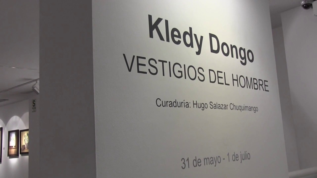 eventos en berlin VESTIGIOS DEL HOMBRE: Kledy Dongo ICPNA Lima 2018