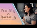 Sponsoring vs Recruiting There Is A Huge Difference - Jessie Lee #Bosslee