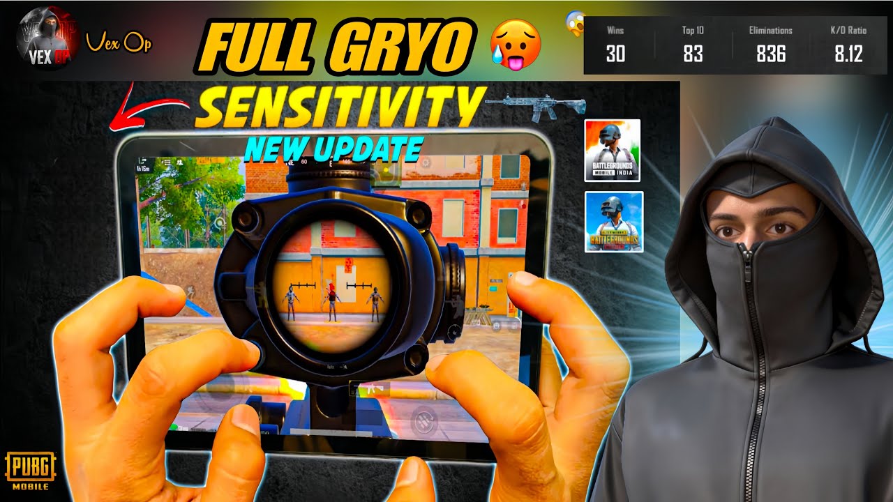 iPad Gyroscope Sensitivity 2026 😱 Full Control + No Recoil | PUBG Mobile