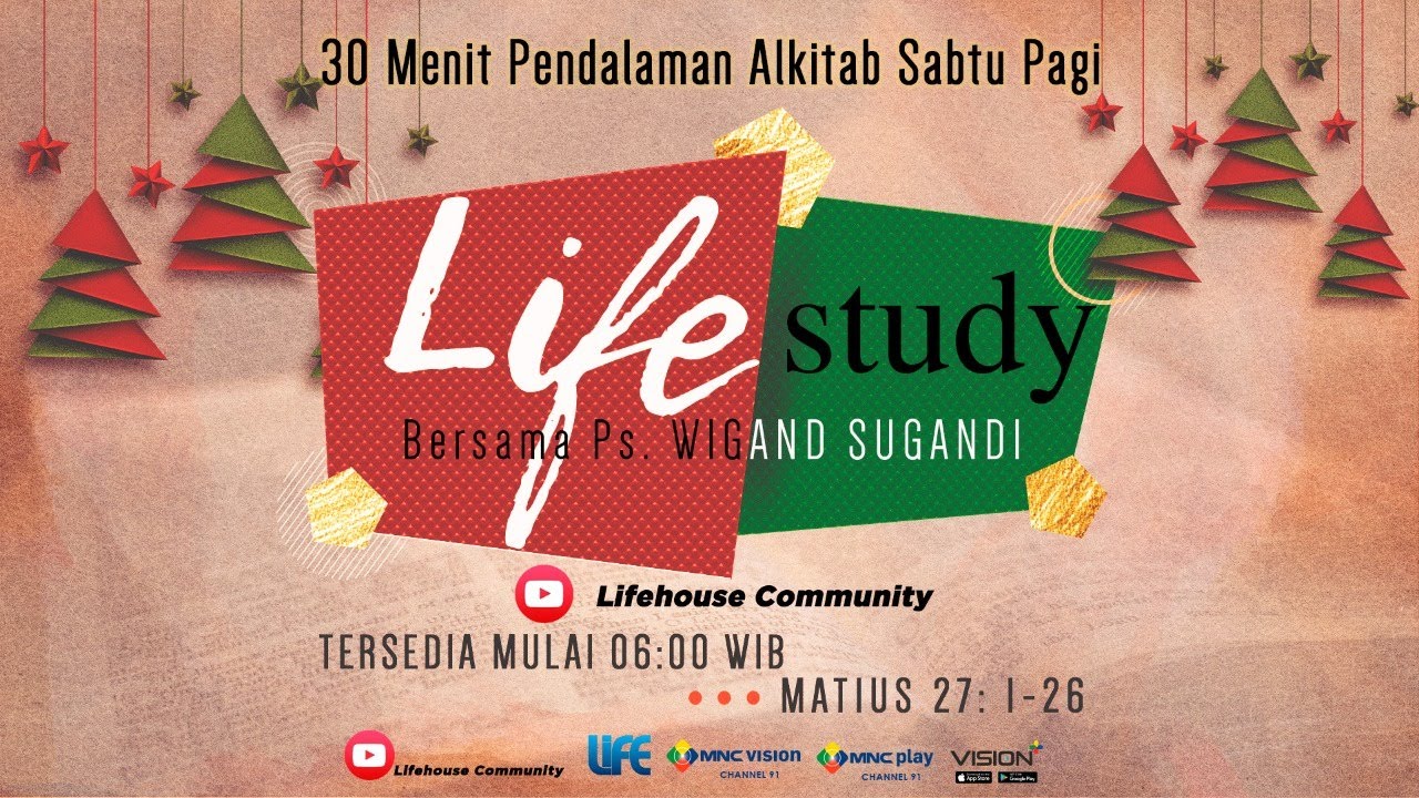 Bible Study - MATIUS  27 : 1 - 26