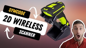 Lightning-Fast Symcode Wireless 2D Barcode Scanner! Revolutionize Your Business