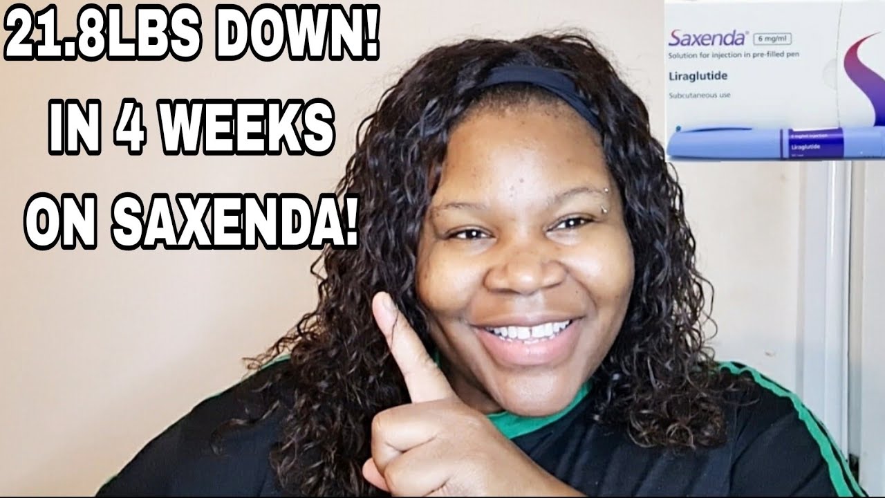 21.8LBS DOWN! SAXENDA WEIGHT LOSS JOURNEY WEEK 4 WEIGHTLOSS UPDATE