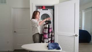 Folding Laundry with a Bionic Hand