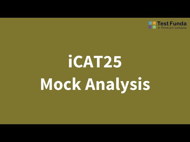 iCAT25 Short mock analysis (2017-2018) - Testfunda class=