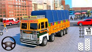 Indian Euro Cargo Truck Driving Simulator - Offroad Cargo Transport Truck Driver - Android GamePlay  screenshot 5