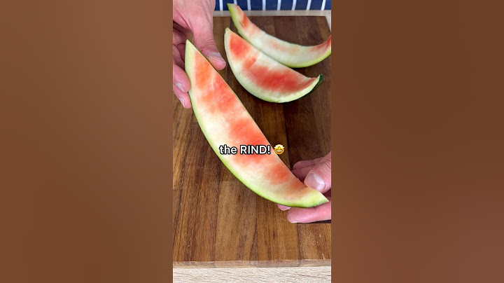 STOP throwing away the rind of you WATERMELON! 😍🍉 #watermelon #tips #tipsandtricks #recipe #food