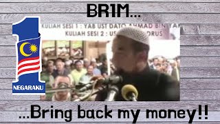 Hukum BR1M...Bring back my money!! - Ustaz Azhar Idrus
