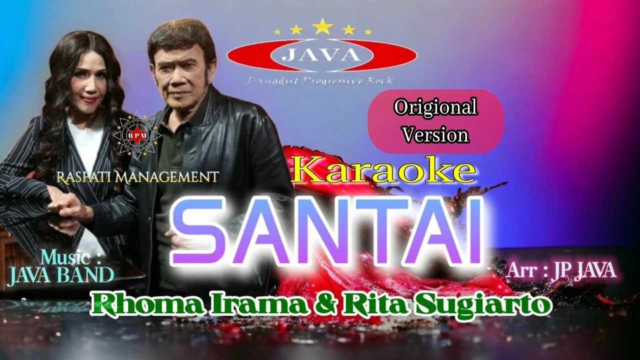 Karaoke Santai - Rhoma Irama Ft. Rita Sugiarto & Soneta Group || Java Karaoke