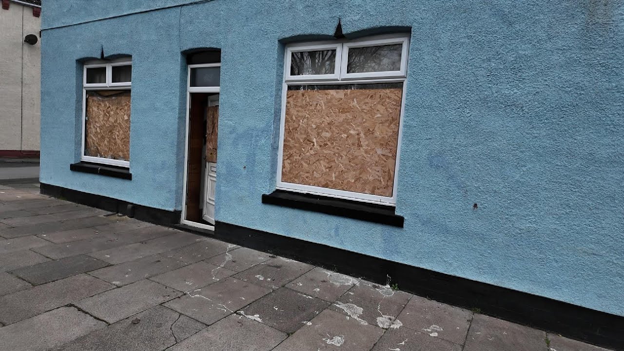 Hartlepool - Abandoned Houses and Piles of Rubbish