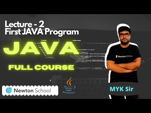 #02 | First Java program | Hello world program in simple language | Beginners Friendly