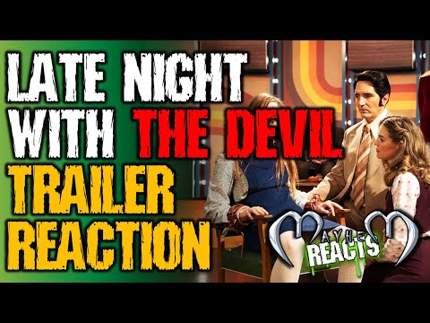 LATE NIGHT WITH THE DEVIL REACTION - Late Night With the Devil - Official Trailer | HD | IFC Films
