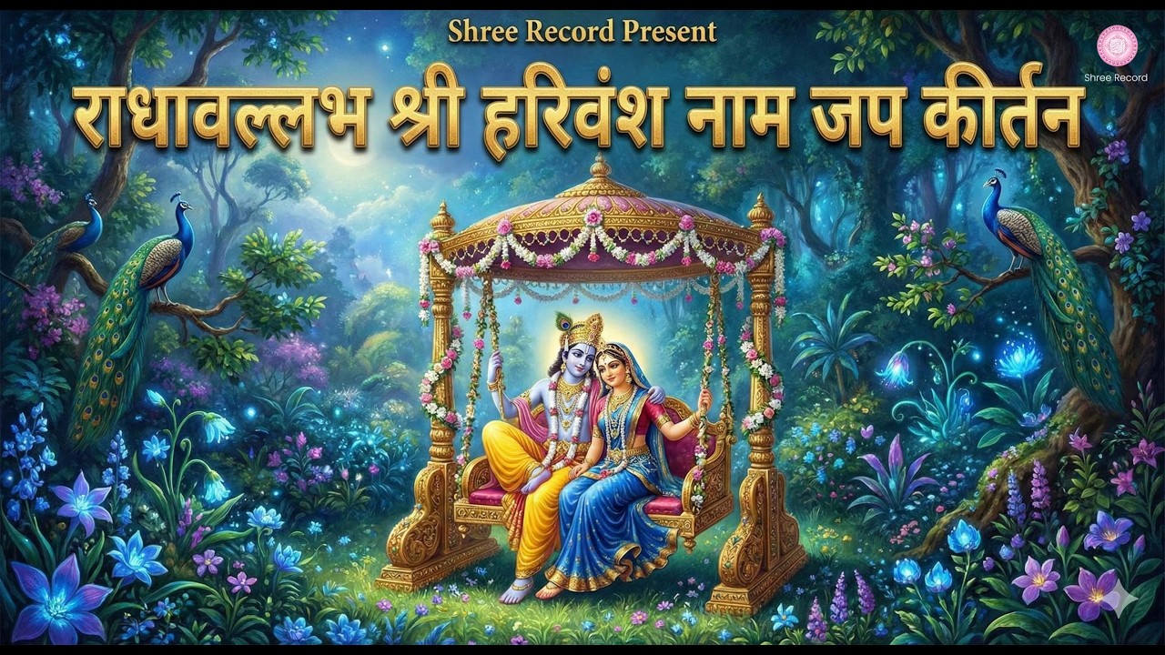 संध्या राधावल्लभ नाम जप कीर्तन | Premanand ji maharaj | shree record
