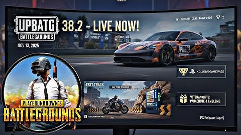 PUBG Battlegrounds Update 38.2 - Next-Gen Only! Porsche Collab, Rondo Map Overhaul [2025 Patch] 