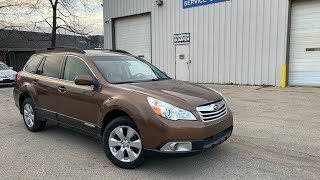 2011 Subaru Outback AWD (walkthrough)