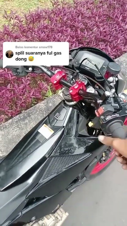Tes suara knalpot SC di satria fufi #satriafufi #suzuki #satriainjeksi #knalpotracing