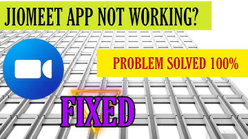 How To Fix Jiomeet App Not Working Problem Solved || Solved Finally