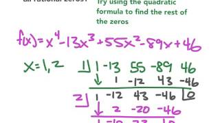 2 4 zeros of a polynomial notes
