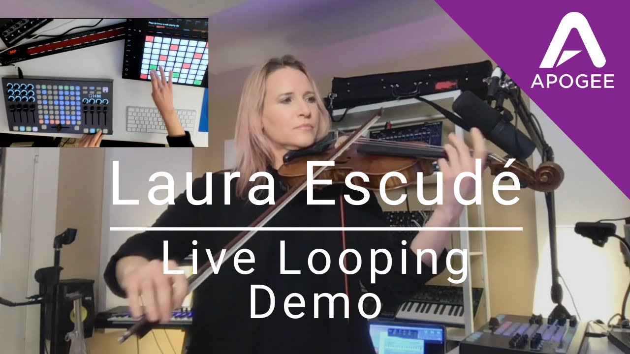 Laura Escudé Live Looping Demo