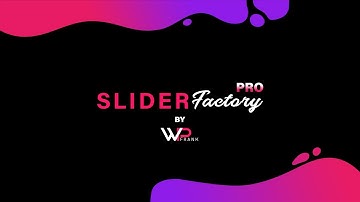 How to Download And Install Slider Factory Pro | Slider Factory Pro | SlideShow | Wordpress Plugin