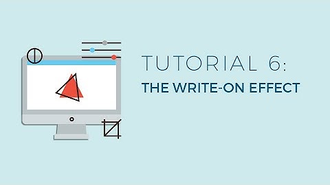 Adobe After Effects Basics: The Write-On Effect