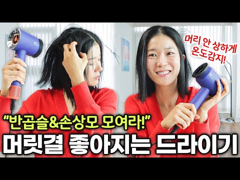 평~생 머릿결 스트레스😰 이제 끝났다‼️(다이슨 슈퍼소닉 뉴럴 헤어드라이어 🩷)