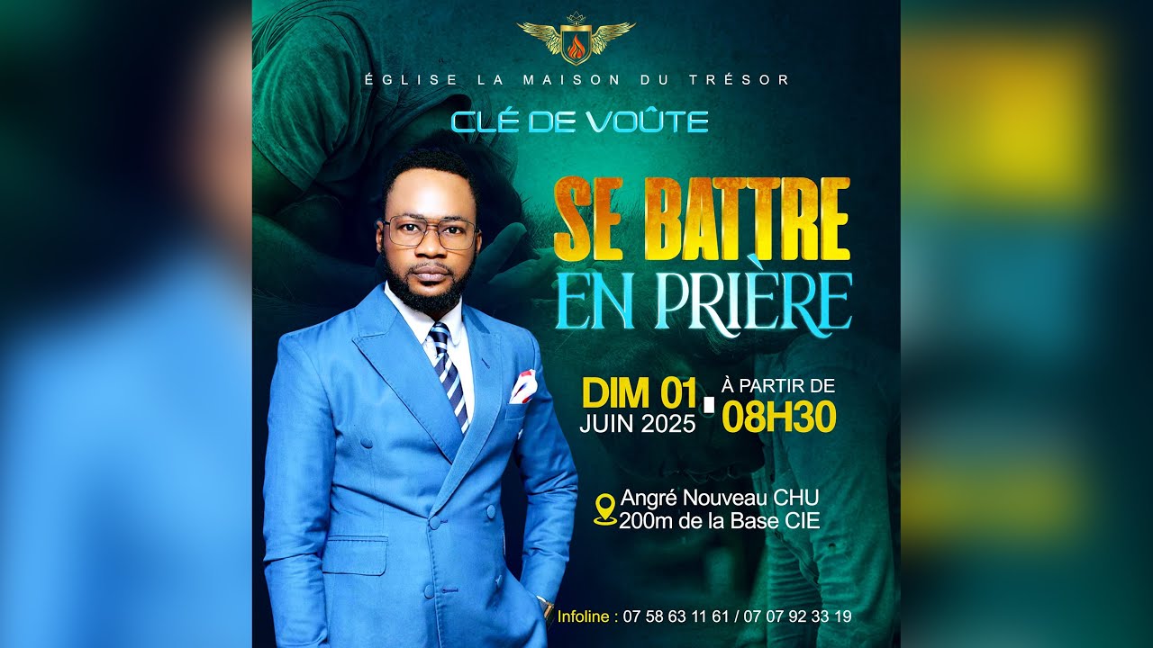 SE BATTRE EN PRIERE - PROPH. DIVIN - DIM 01 JUIN 2025