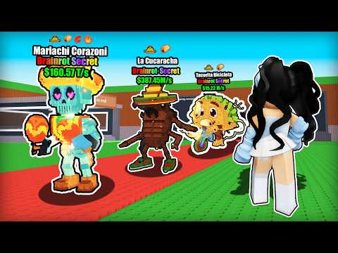 I got the NEW most OP MEXICAN BRAINROTS in Steal a Brainrot🌮😱