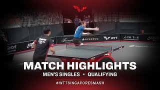 Tan Lucas vs Cedric Nuytinck | MS | Singapore Smash 2022 (Qual)