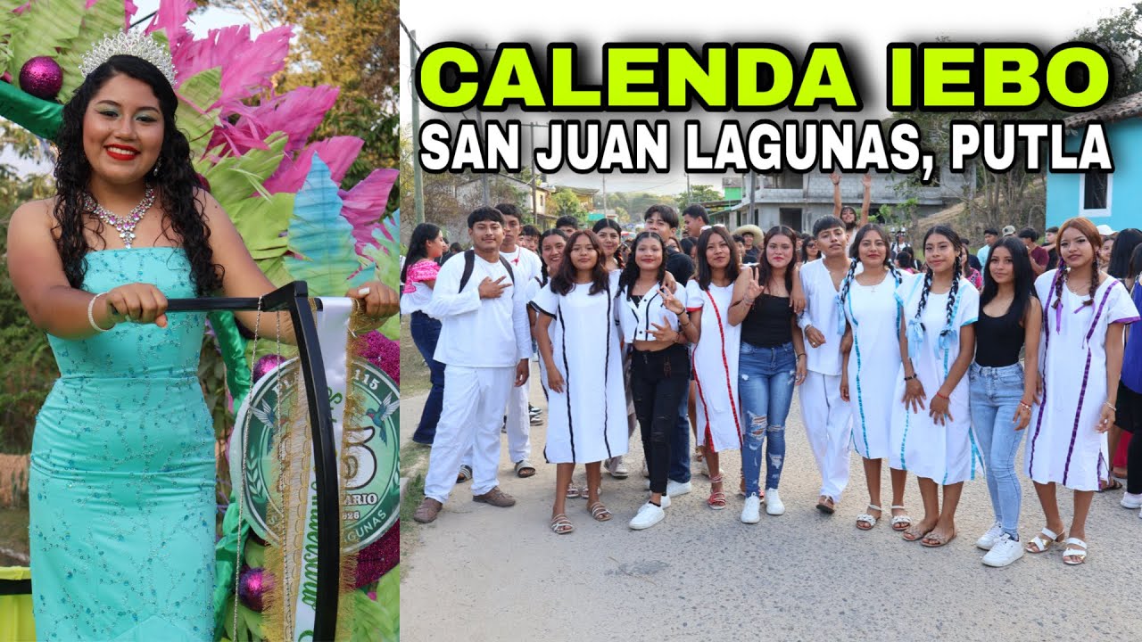 CALENDA del 25 Aniversario del IEBO de San Juan Lagunas, Putla Oaxaca