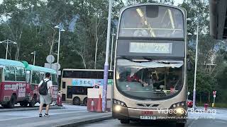 Hong Kong Bus Kmb Py6231 272K 九龍巴士 Volvo B9Tl 大學站至香港生物科技研究院