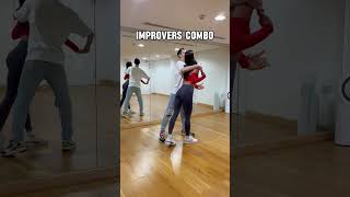 Bachata combination tutorial - Sergio&Daria  #bachata #bachatatutorial