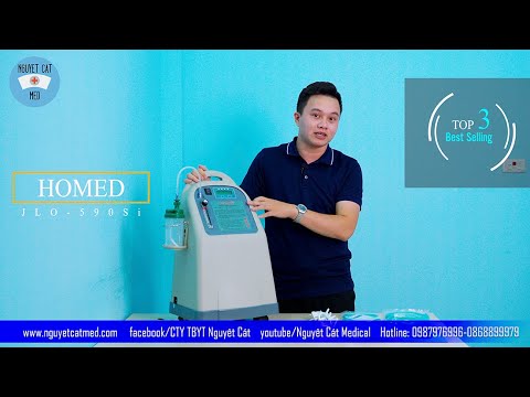 Video (Top 3 Best Selling) Máy tạo Oxy gia đình 5 lít Homed... - youtube