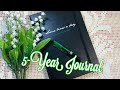 How I Started My 5-Year Journal - Chatty Video (Leuchtturm1917 and DIY Moleskine)